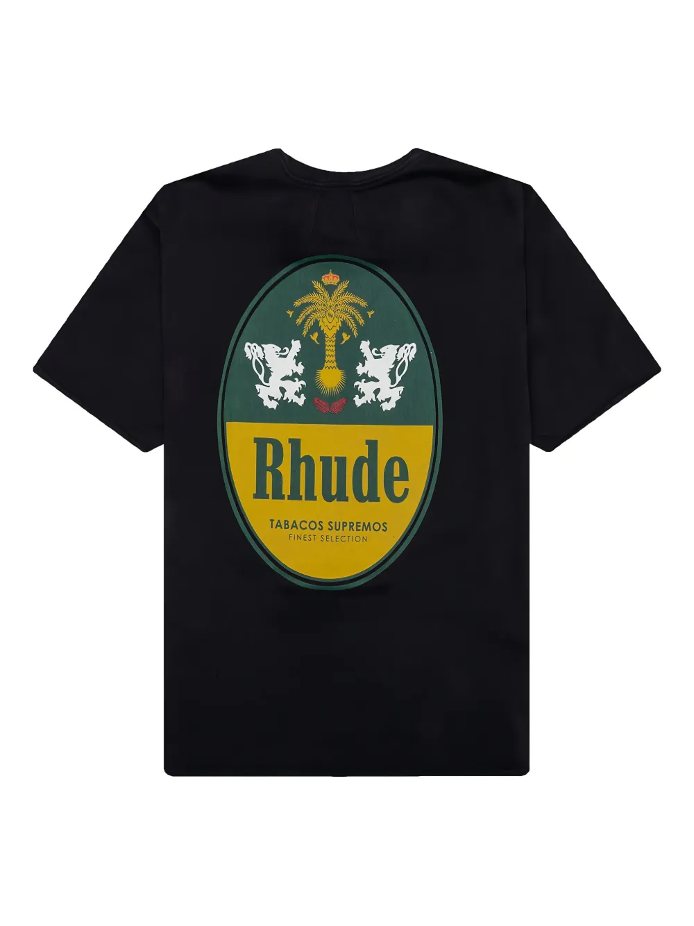 RHUDE Tabaco T-shirt Zwart