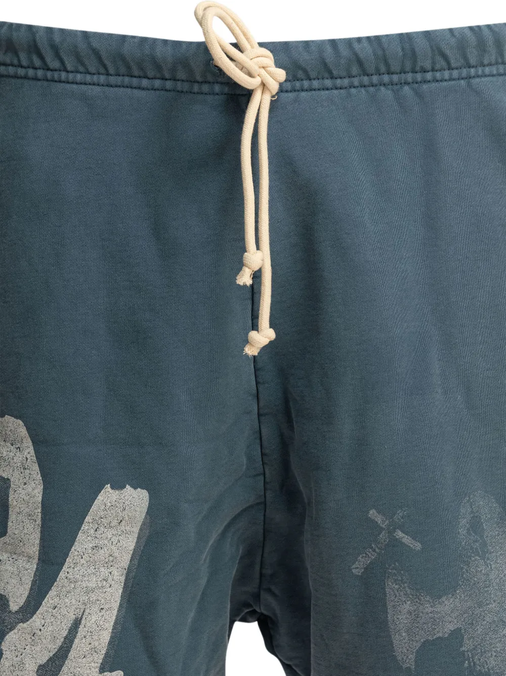 RRR123 Trainingsshorts met print Blauw