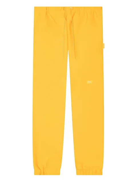 Advisory Board Crystals Sphene embroidered-number track pants