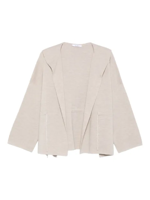 Max Mara hooded wool jacket