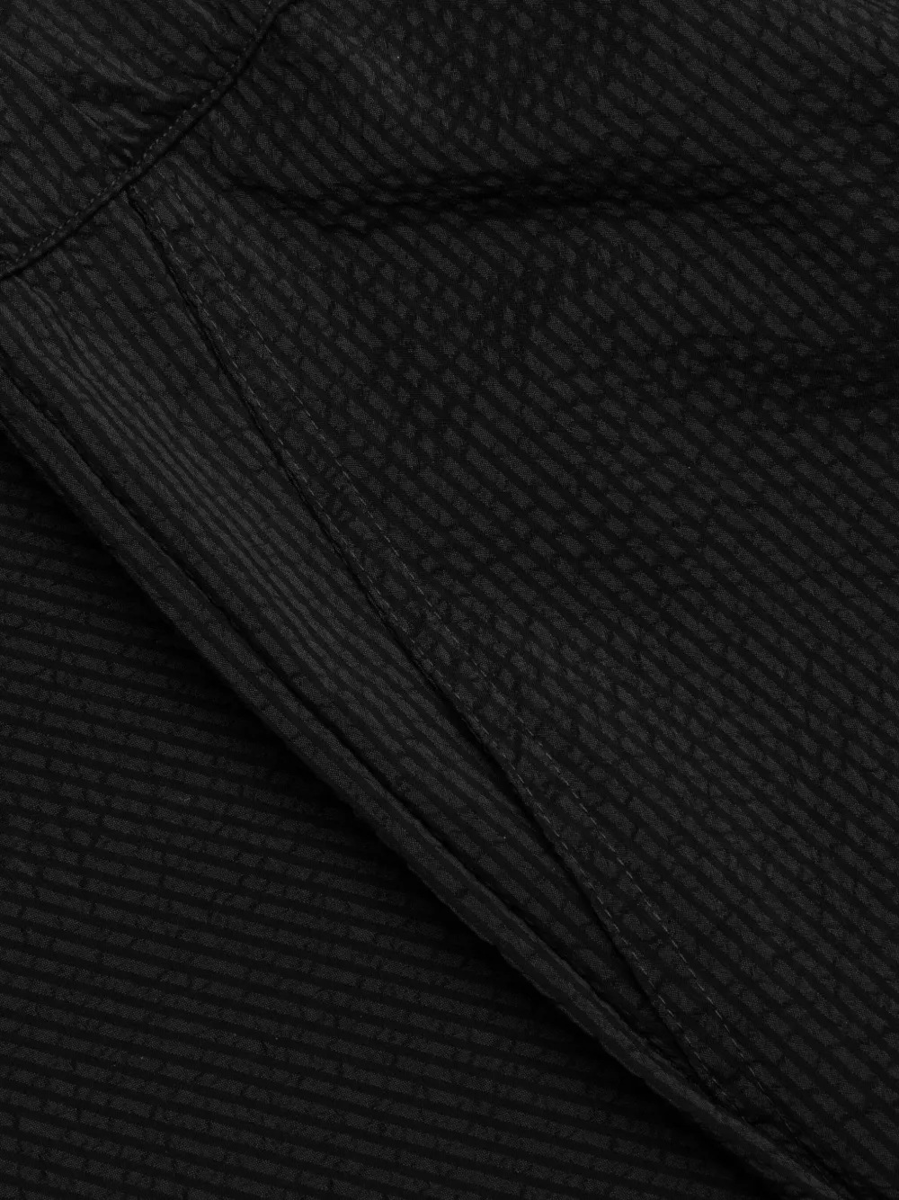 Nahmias Ribfluwelen gestreepte broek Zwart