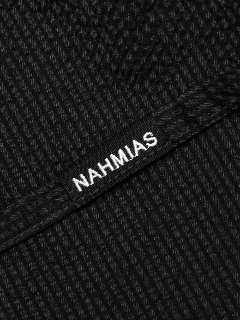 Nahmias Ribfluwelen gestreepte broek Zwart