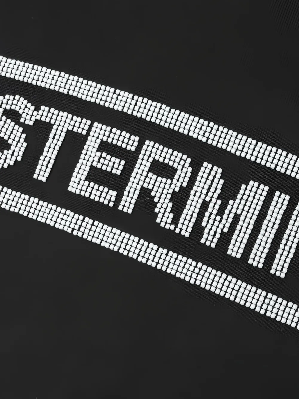 Mastermind World Hoodie met kralen Zwart