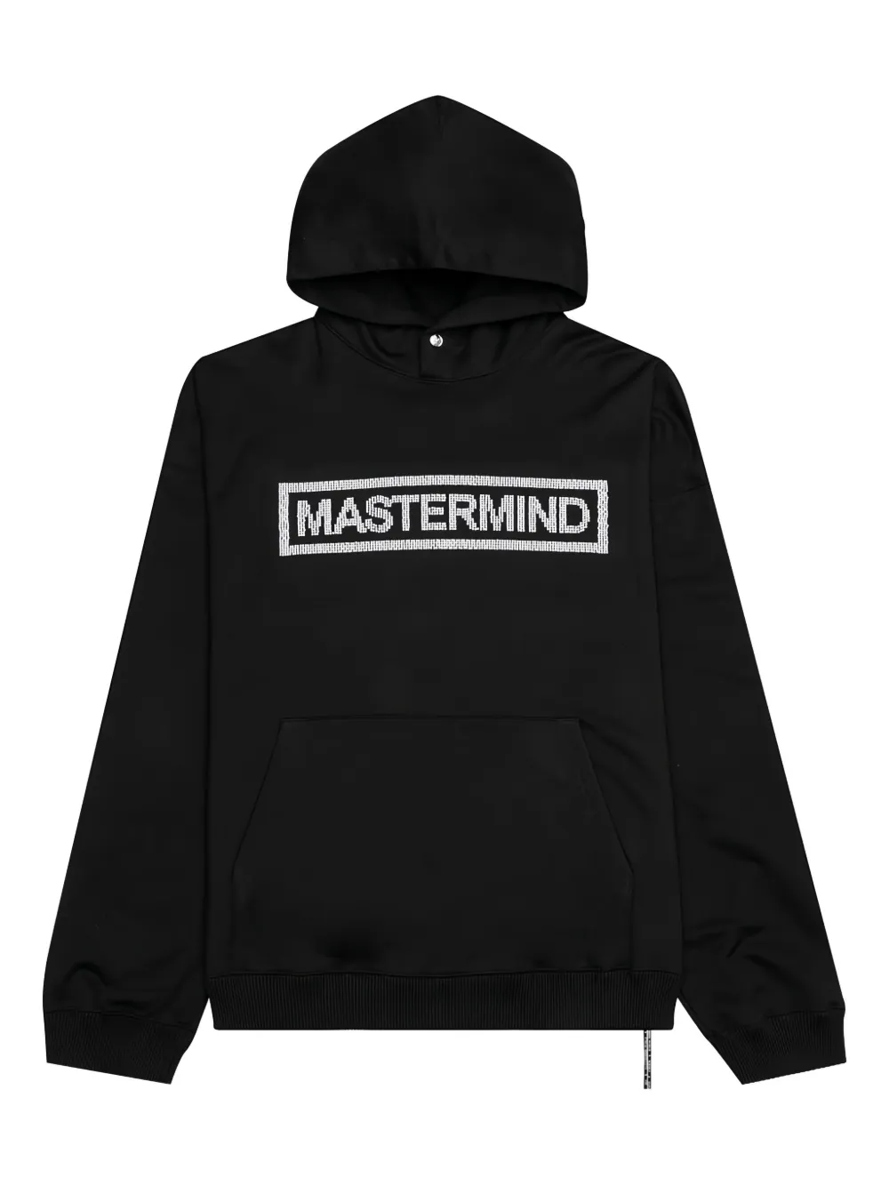 Mastermind World beaded hoodie - ブラック Mastermind World beaded hoodie - ブラック