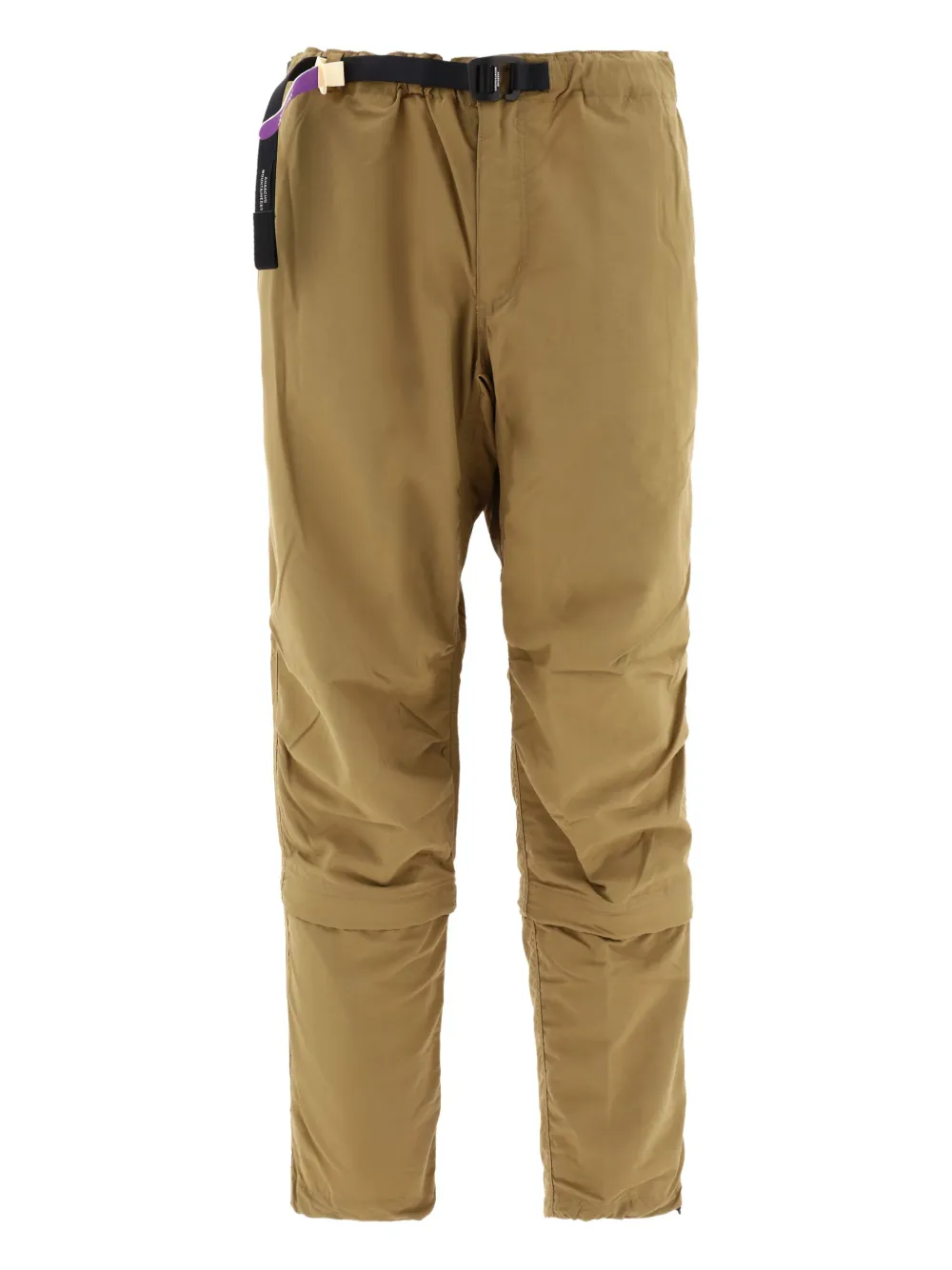 zip-drawstring trousers