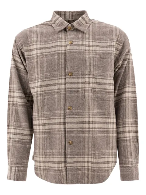 NN07 Adwin checked button-fastening shirt
