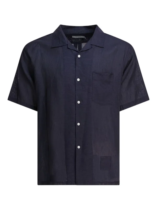 Nonnative リバースカラーポケットシャツ | ブルー | FARFETCH JP