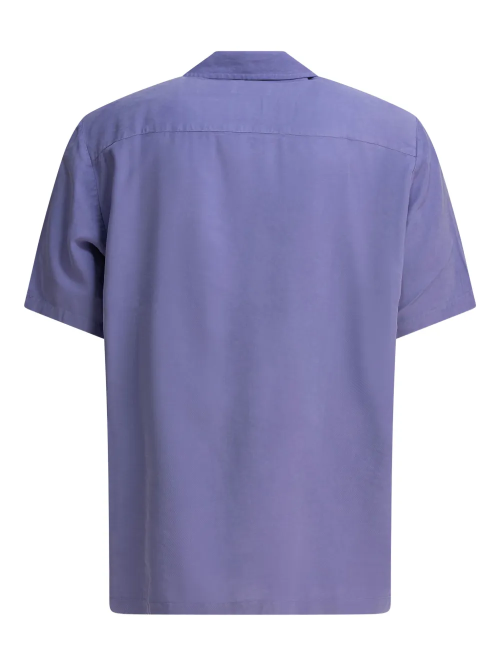 NN07 floral-embroidered shirt - Paars