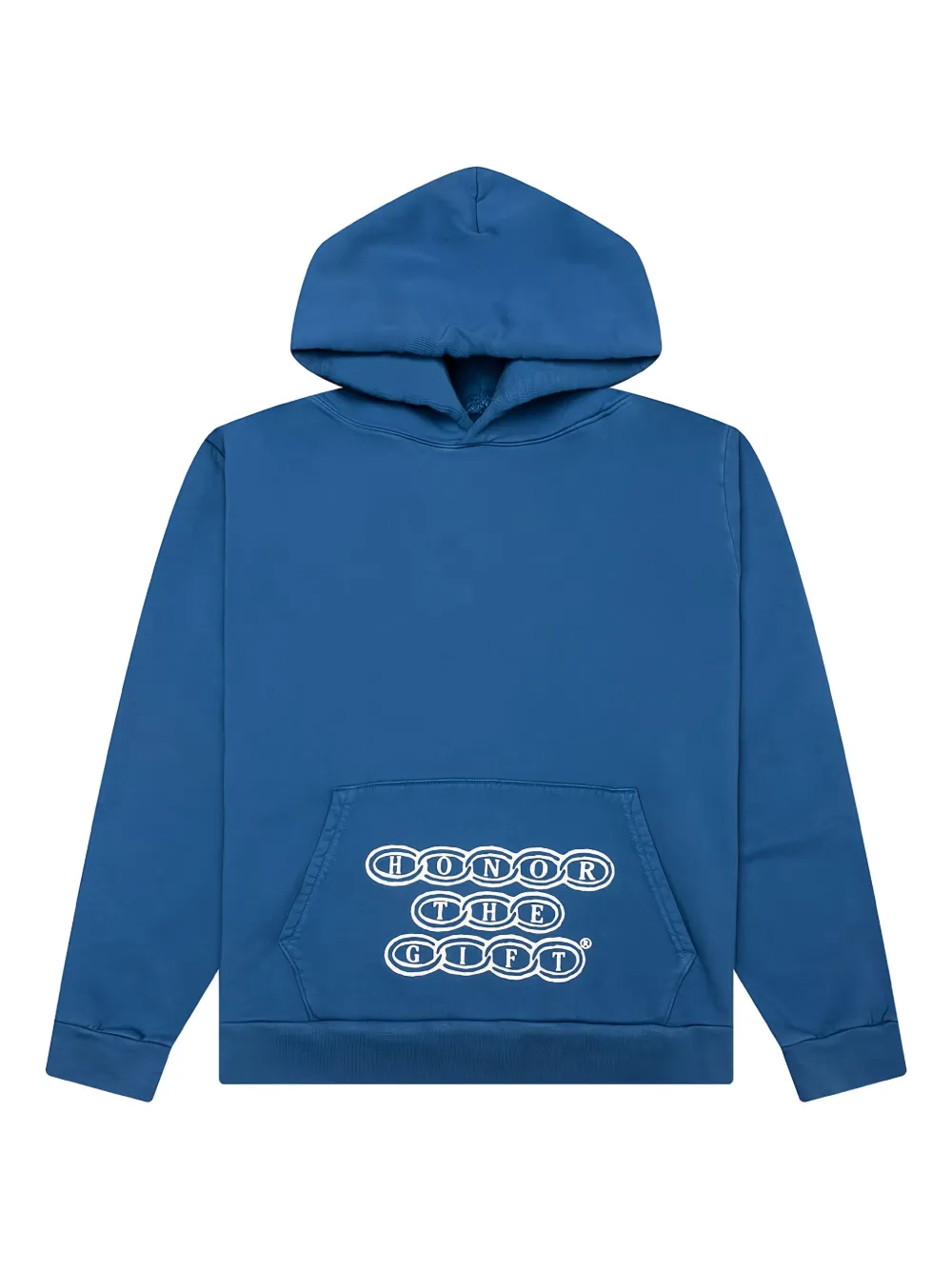 Honor The Gift chainlink-logo hoodie Blauw