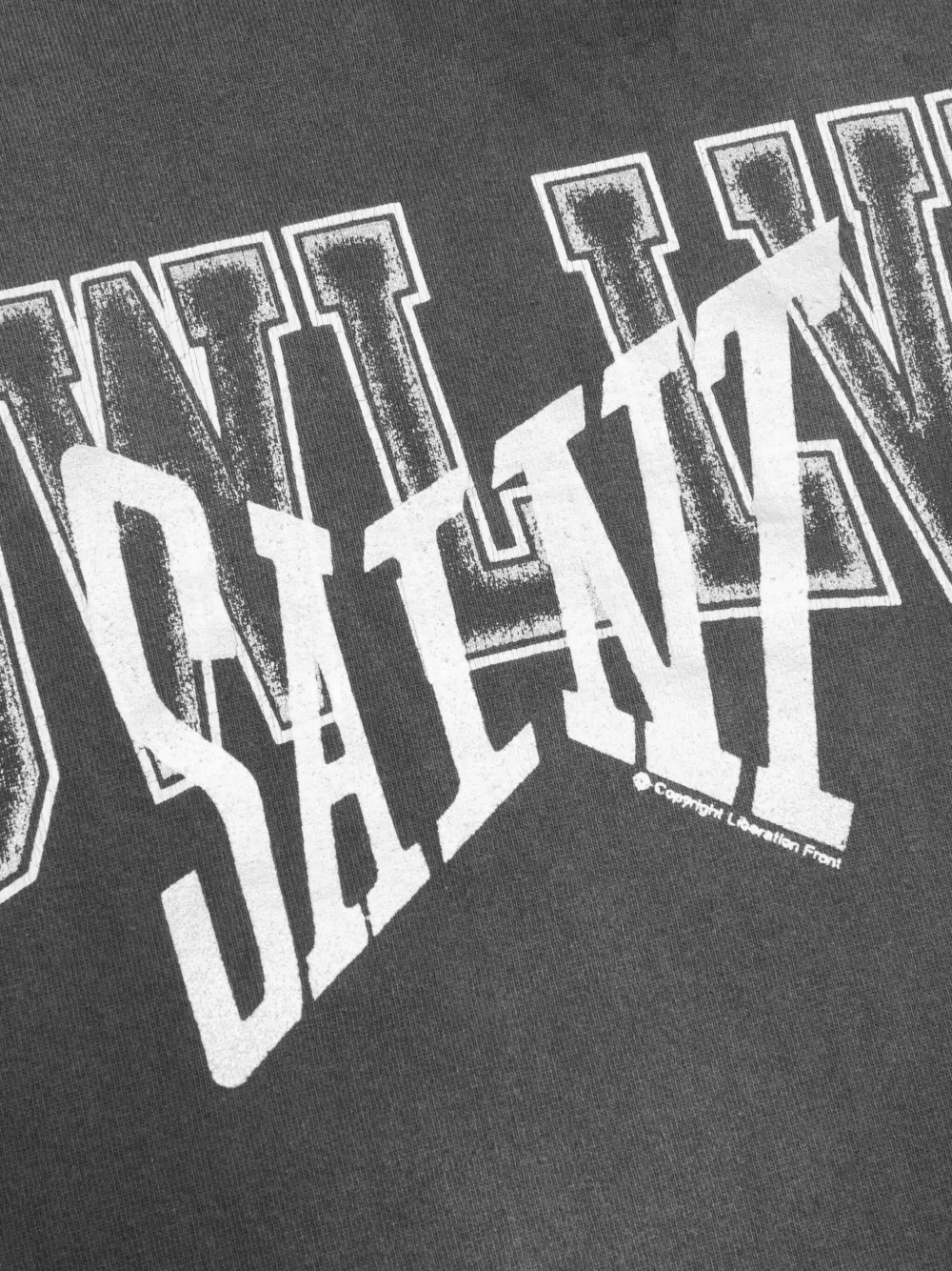 SAINT MXXXXXX T-shirt met grafische print Grijs