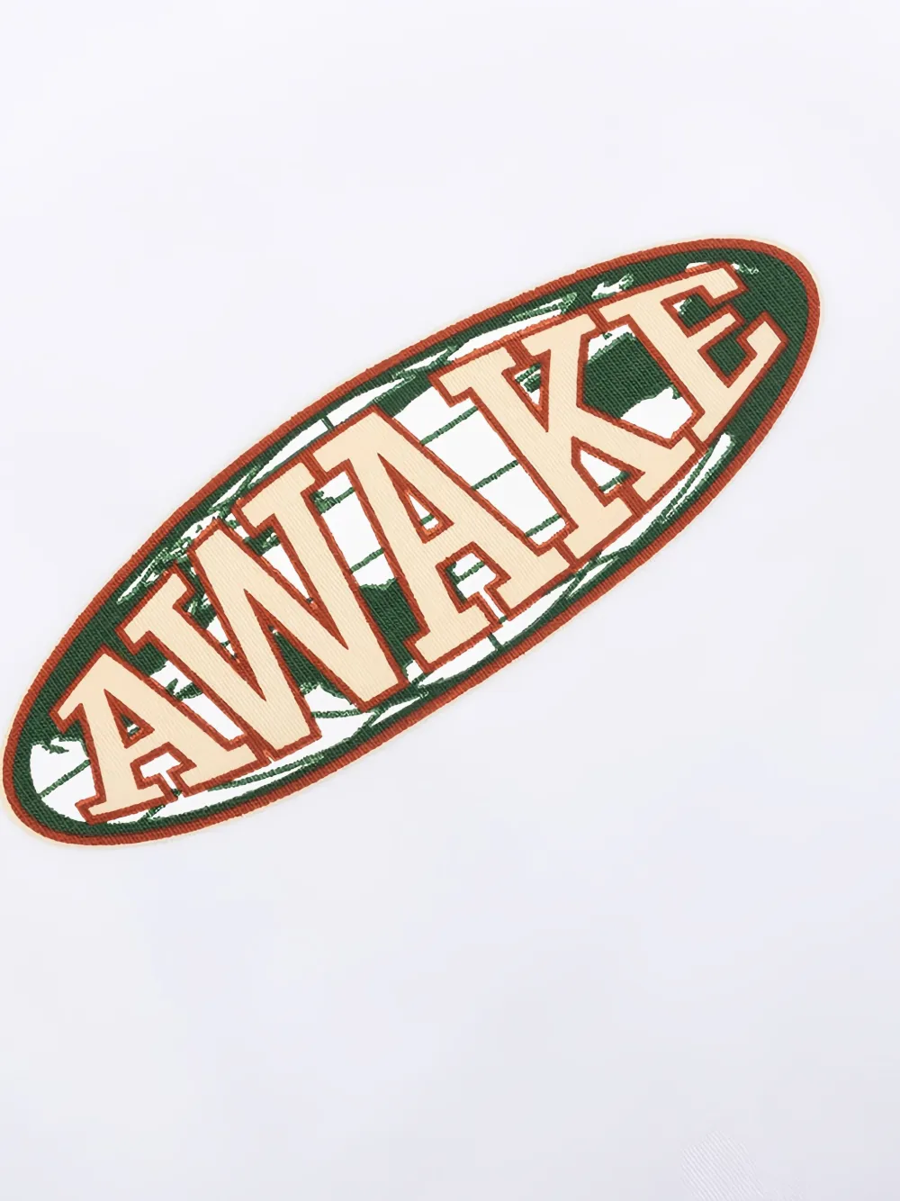 Awake NY T-shirt met logoprint Wit