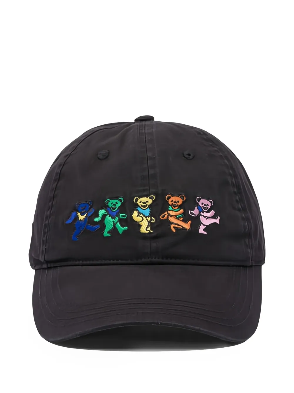 This Is Never That dancing-bears cotton cap | Black | Image 1