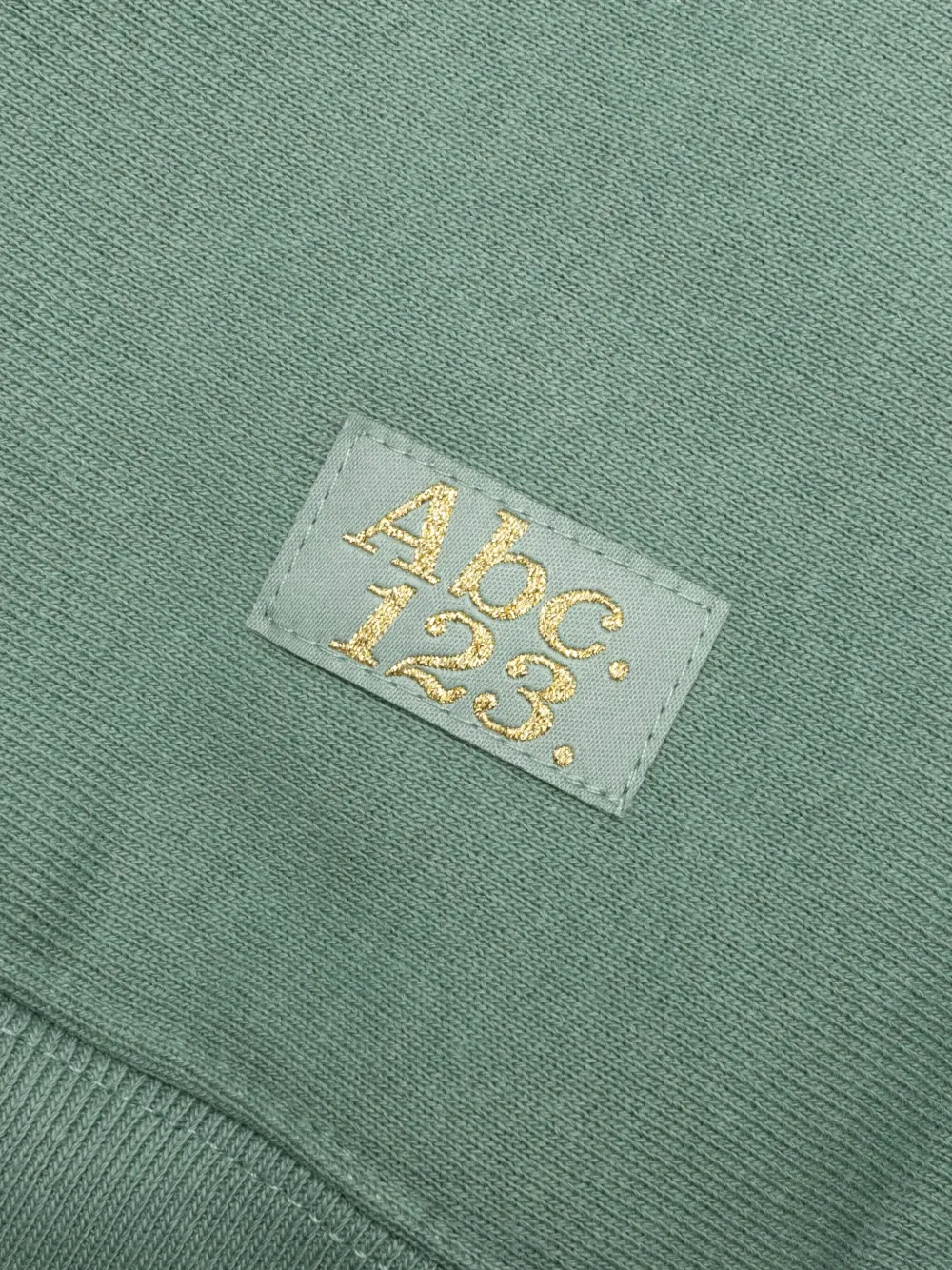 Advisory Board Crystals Sweater met ronde hals en logo Groen