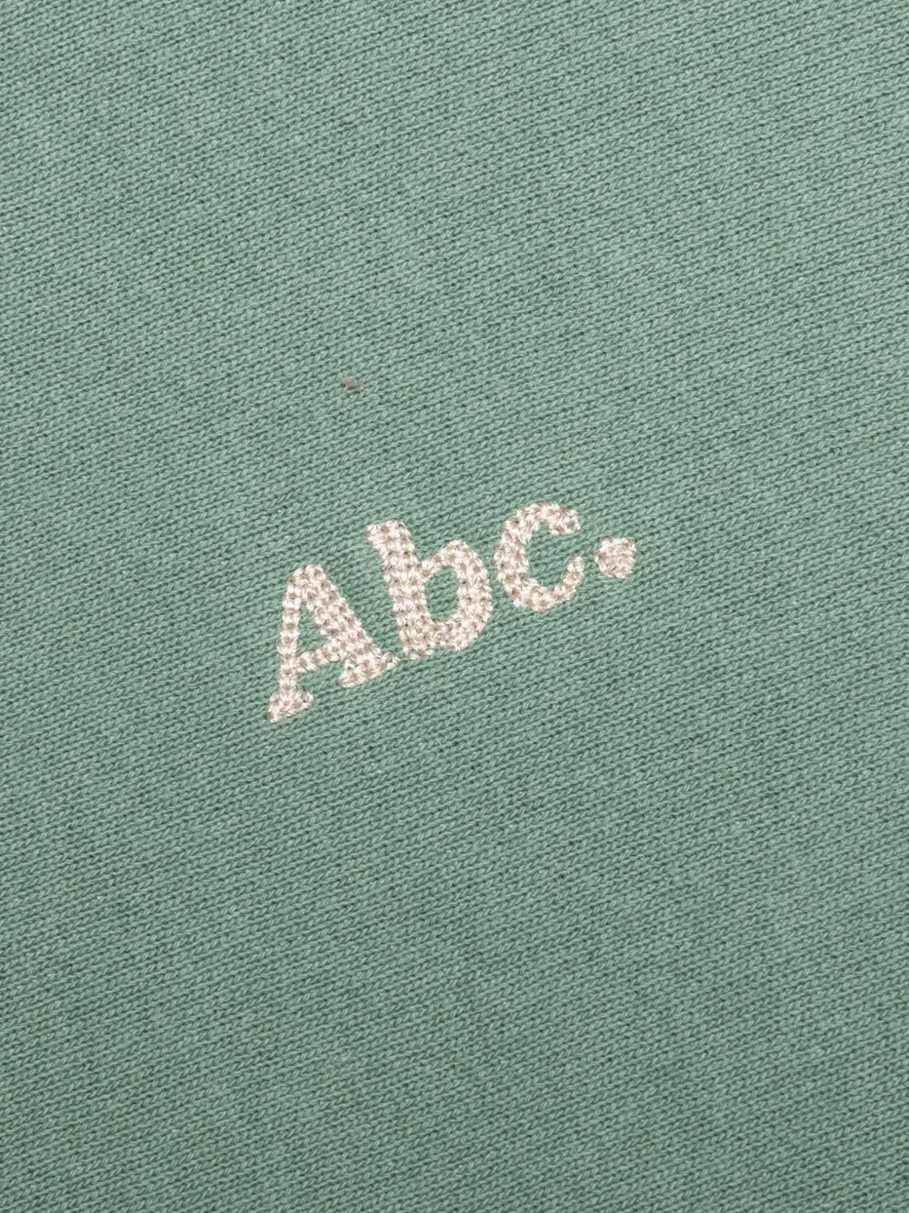 Advisory Board Crystals Sweater met ronde hals en logo Groen