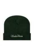 WACKO MARIA knited beanie hat - Green