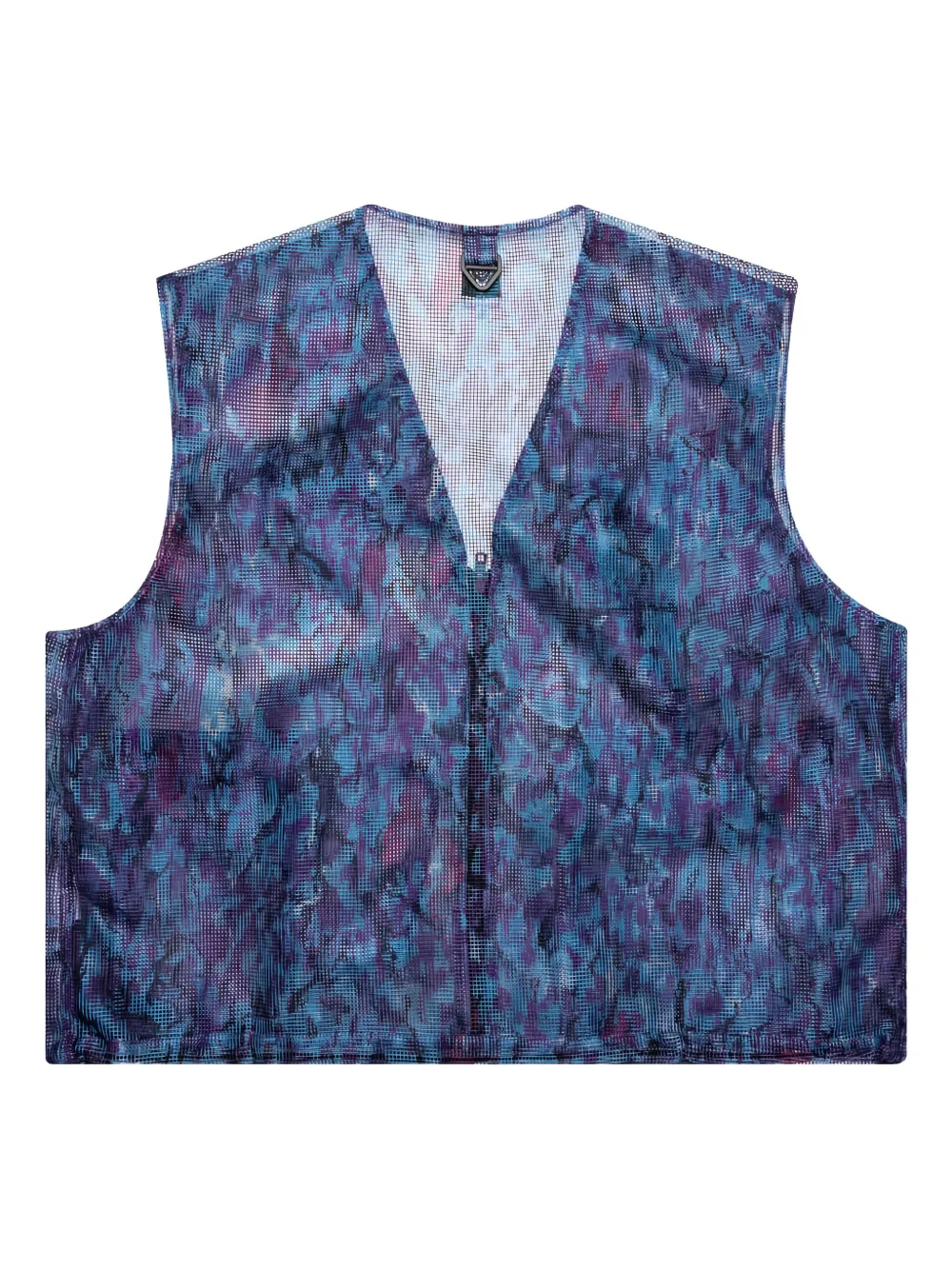 SOUTH2 WEST8 mesh-patterned zip vest | Waistcoats & Gilets | Image 2