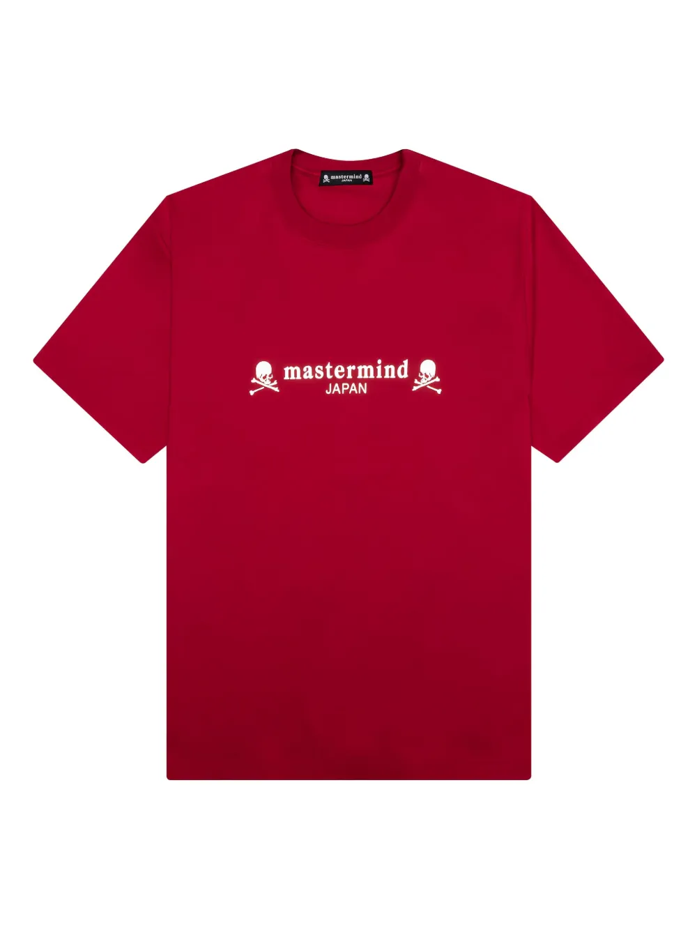 Mastermind Japan skull-print T-shirt - レッド Mastermind Japan skull-print T-shirt - レッド
