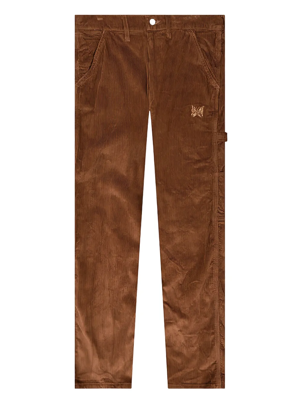 Needles corduroy butterfly trousers - ブラウン Needles corduroy butterfly trousers - ブラウン