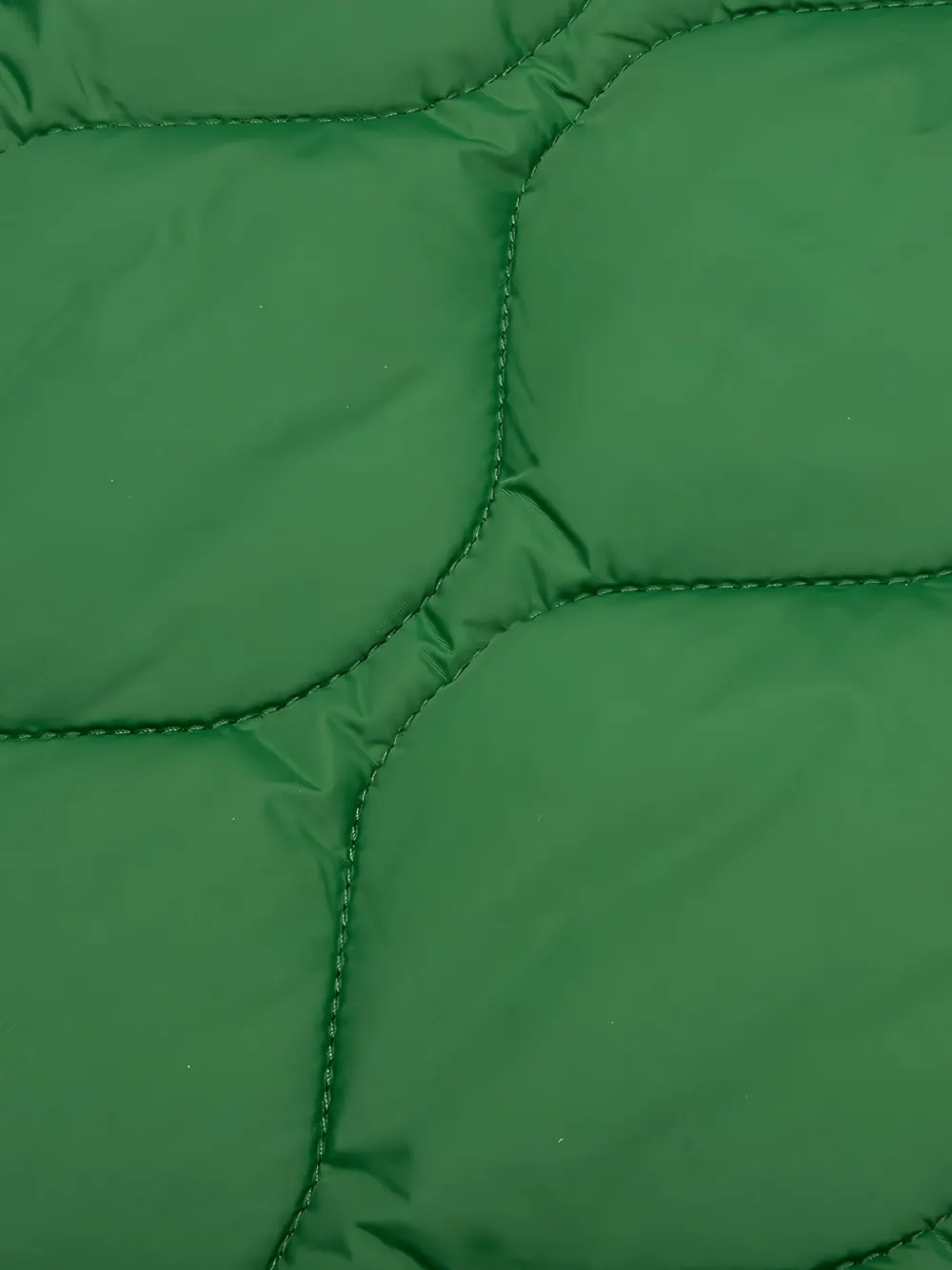 Awake NY Gewatteerde top met diamantpatroon Groen