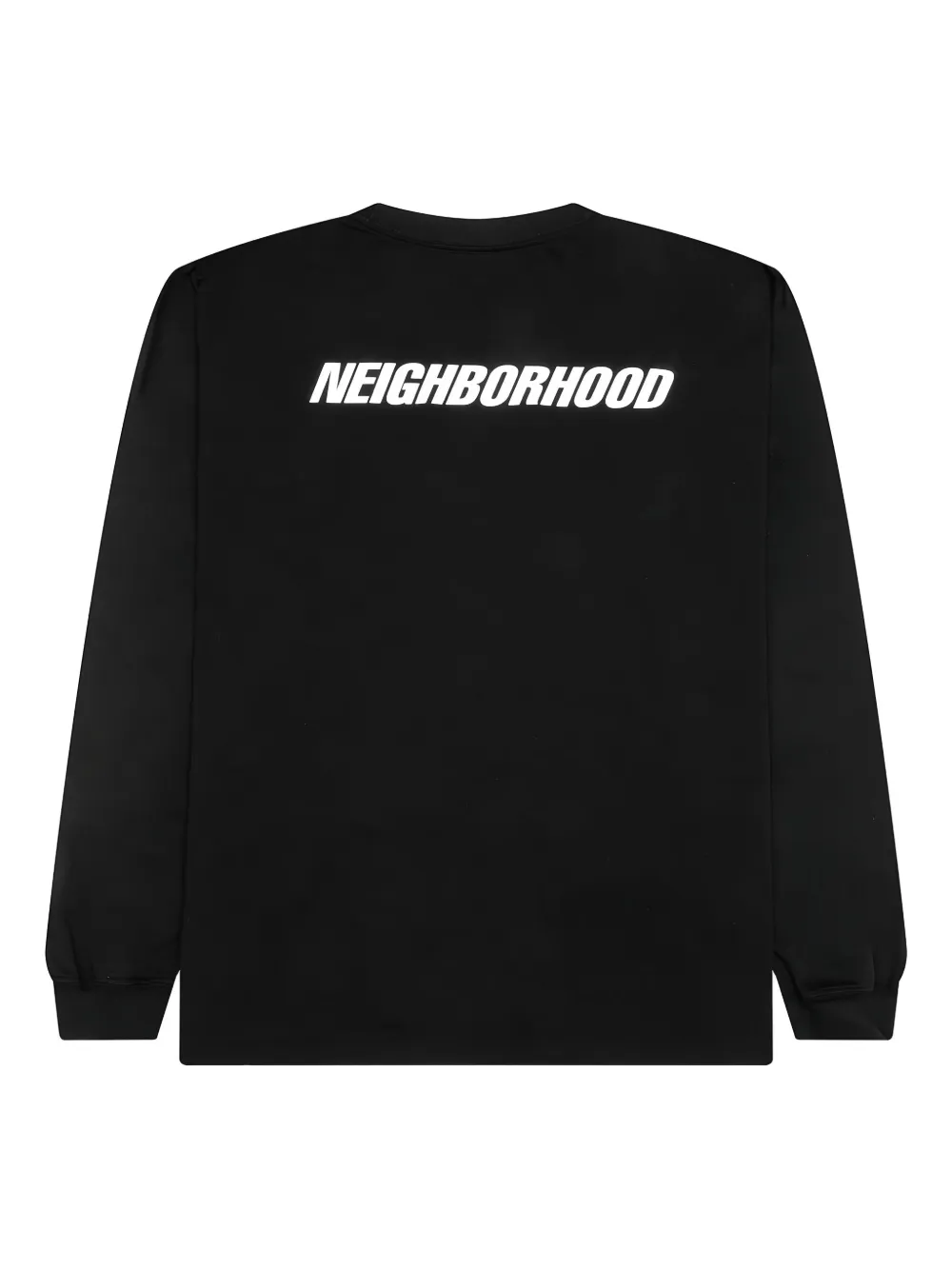 Neighborhood T-shirt met logoprint Zwart