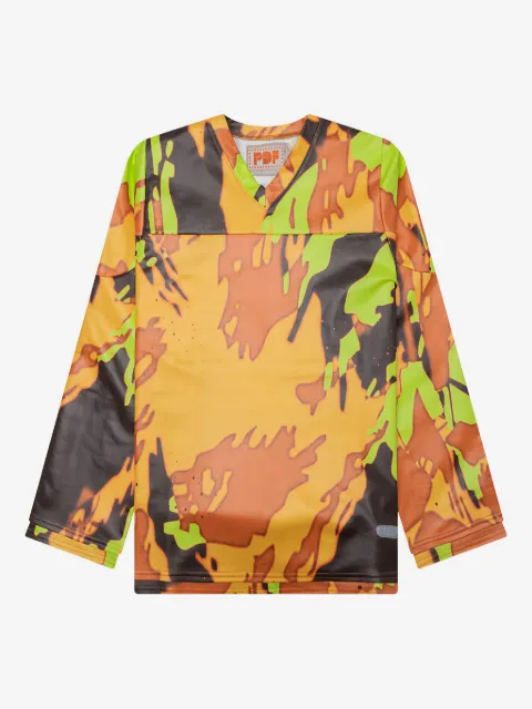 PDF camouflage-print long-sleeve T-shirt