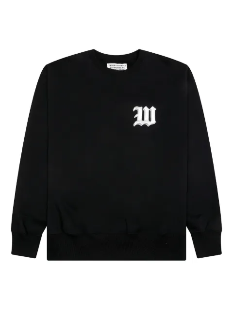 WACKO MARIA Middle Weight crew-neck embroidered sweatshirt