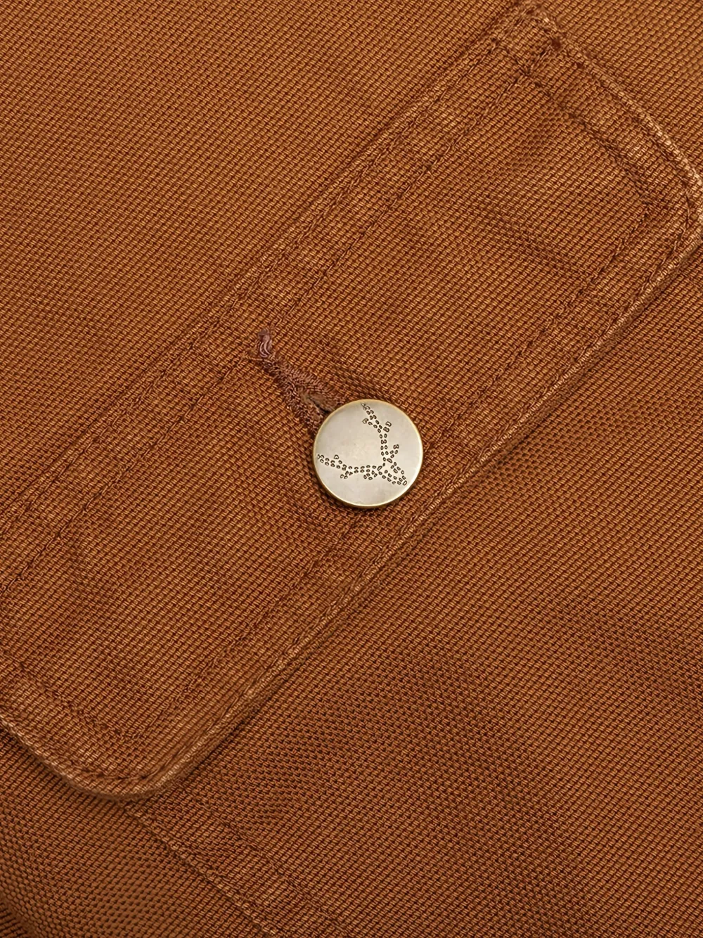 SOUTH2 WEST8 Shirtjack met knoopdetail Bruin