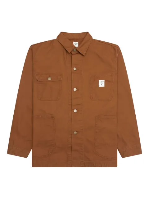 SOUTH2 WEST8 button-detail shirt jacket
