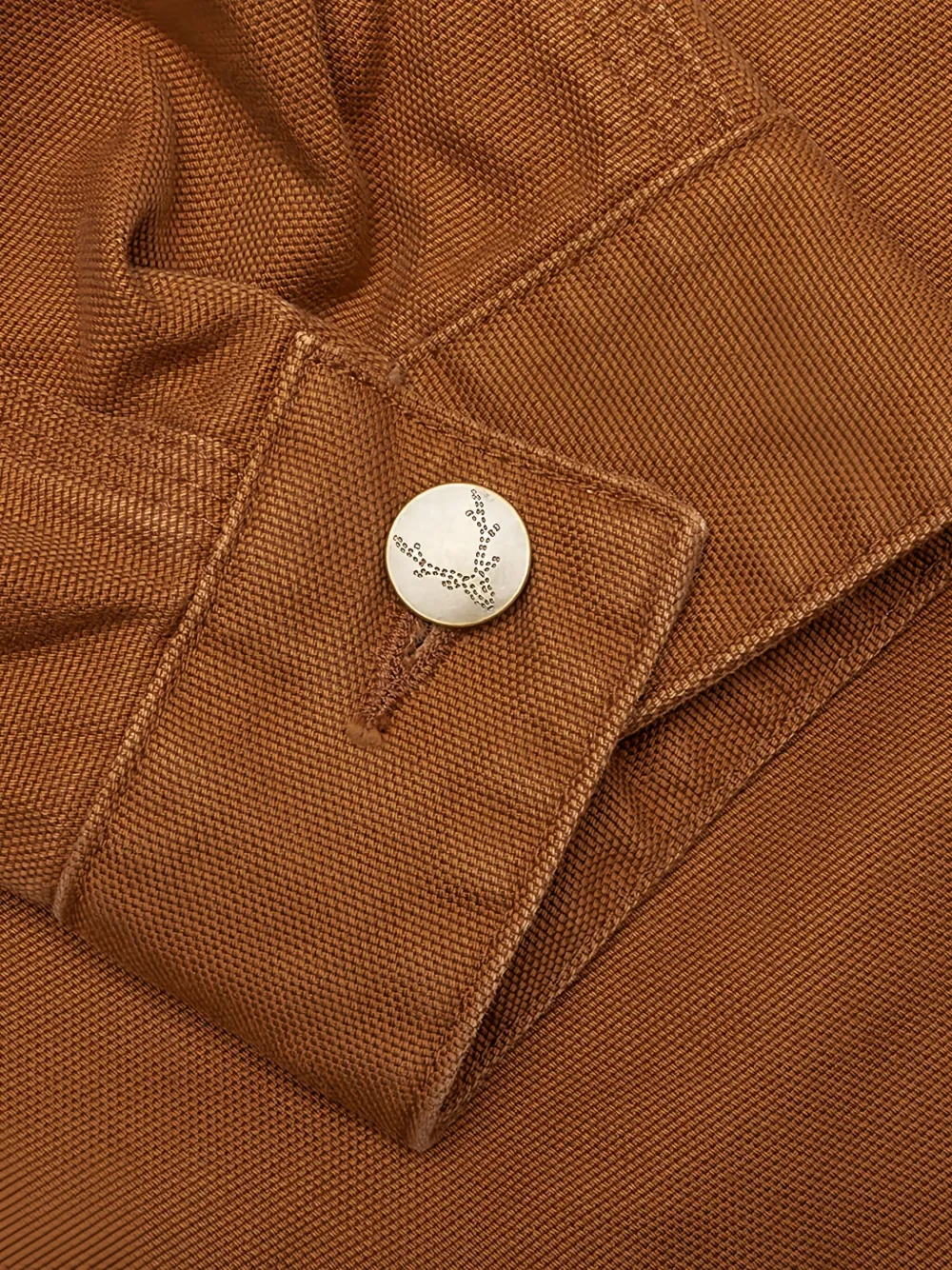 SOUTH2 WEST8 Shirtjack met knoopdetail Bruin