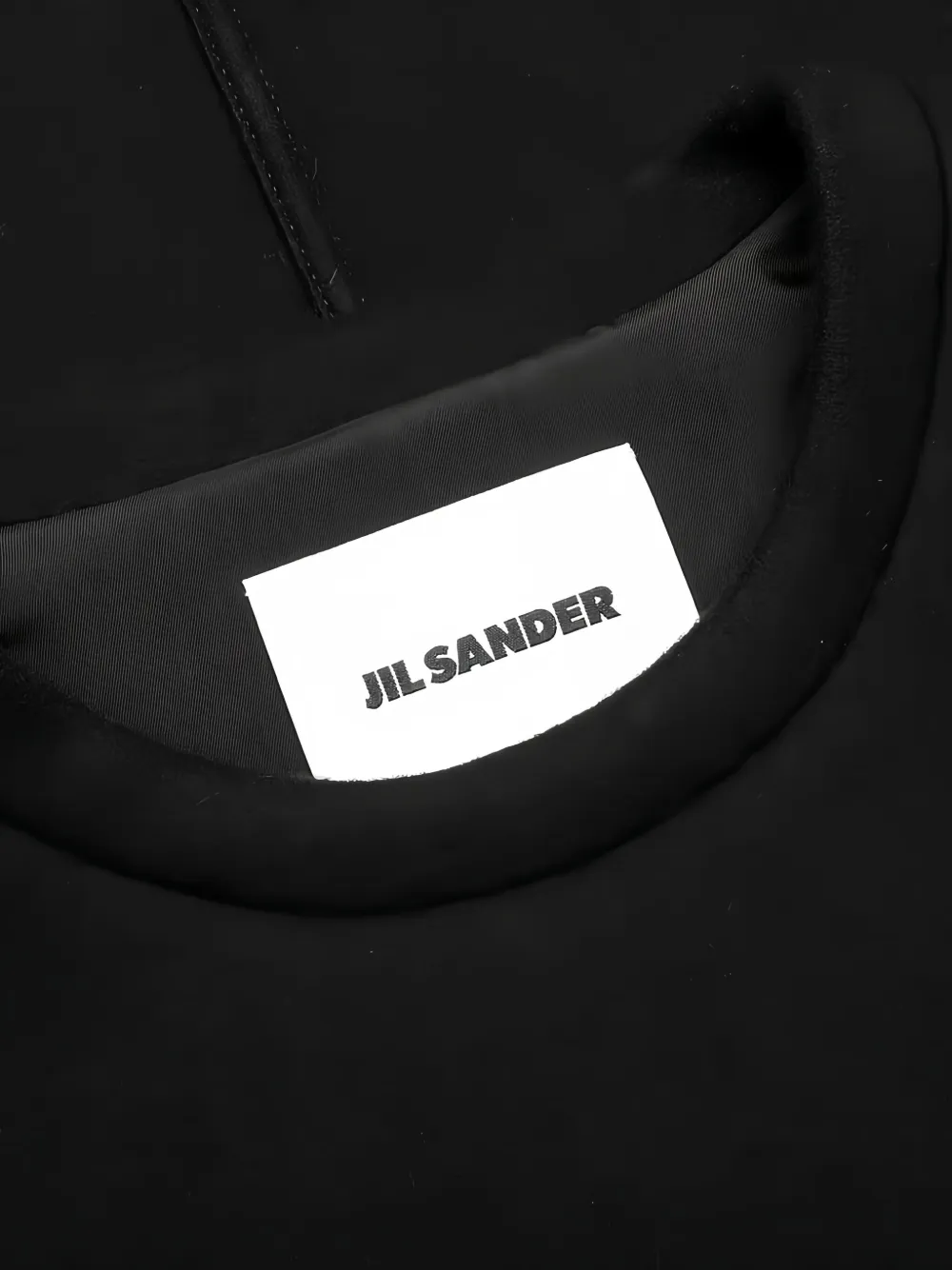 Jil Sander Sweater met manchetten Zwart