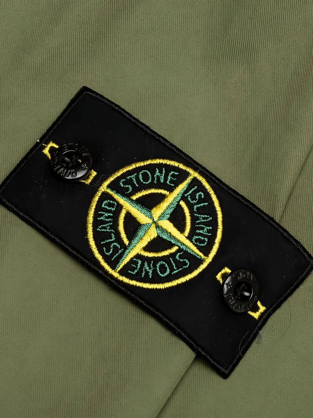 Stone Island Jack met klepzak Groen