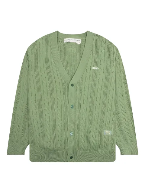 Advisory Board Crystals cable knit cardigan