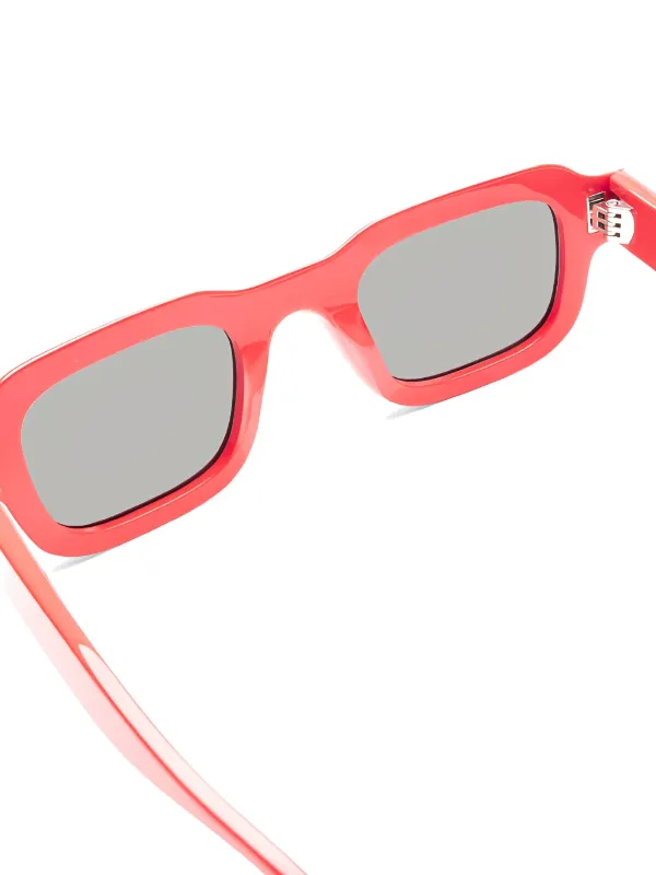 Thierry Lasry x Reese Cooper Flexxxy Rectangle Sunglasses | Red
