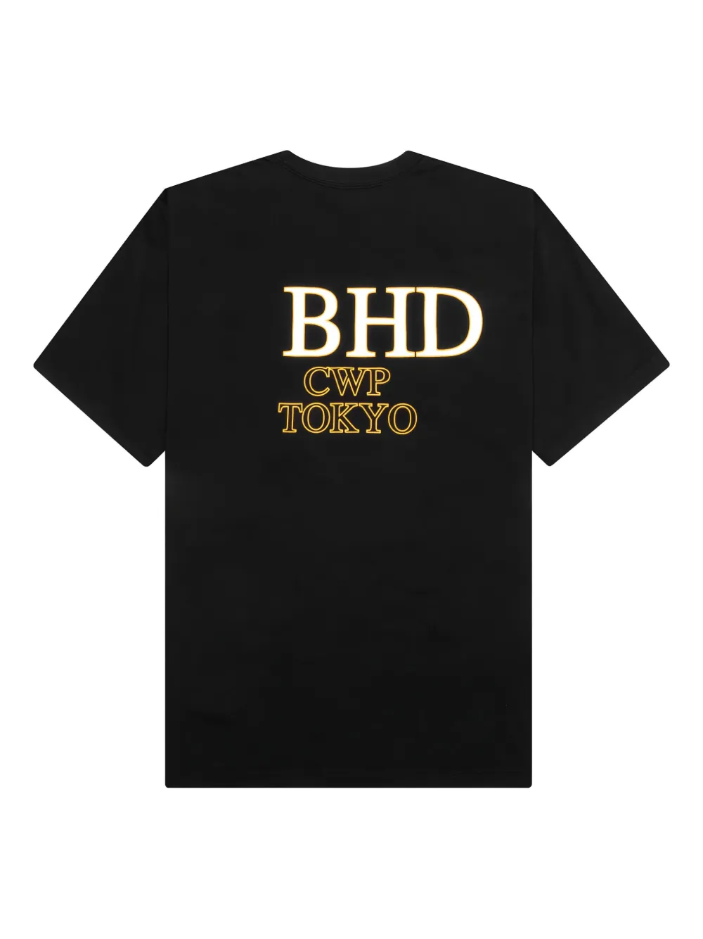 Neighborhood T-shirt met adelaarprint Zwart