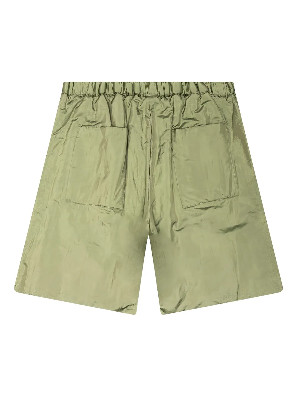 Jil Sander belted pocket shorts Groen