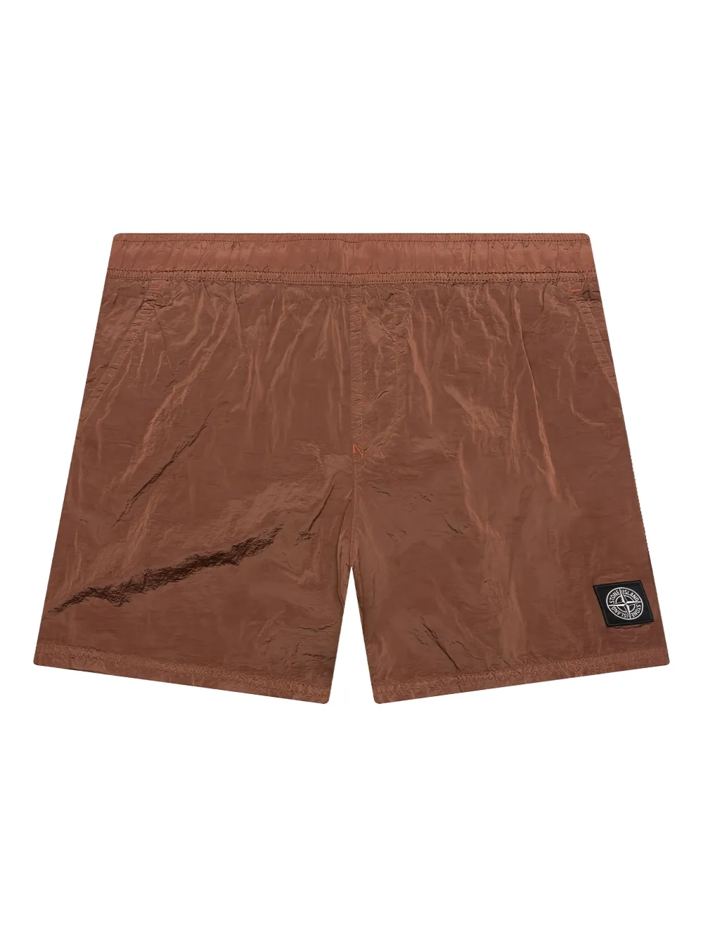 Stone Island Shorts met trekkoord Bruin