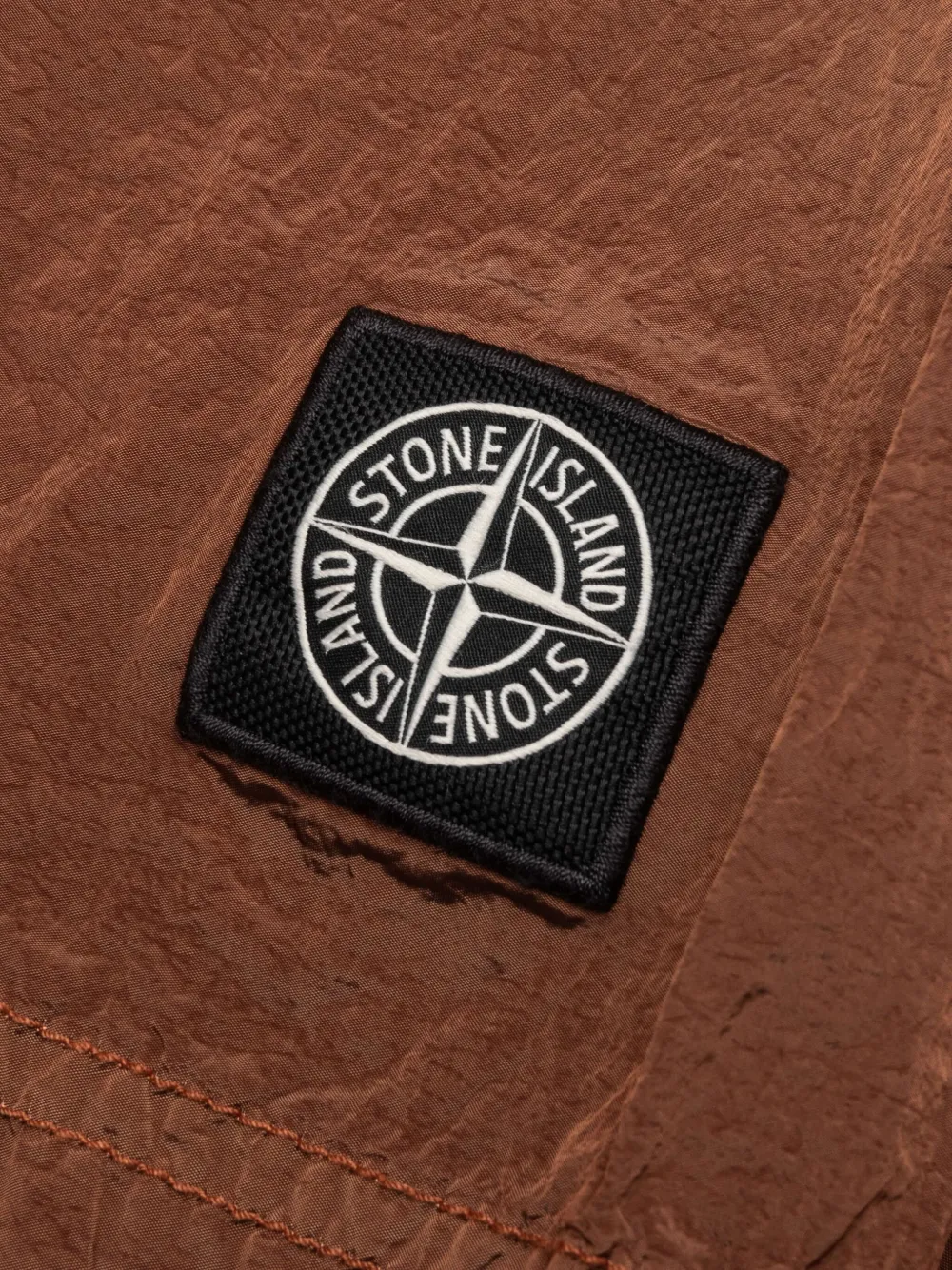 Stone Island Shorts met trekkoord Bruin