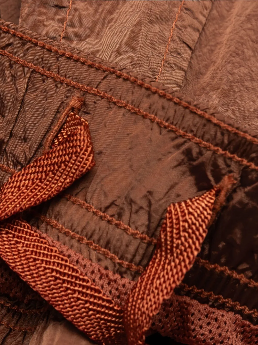 Stone Island Shorts met trekkoord Bruin
