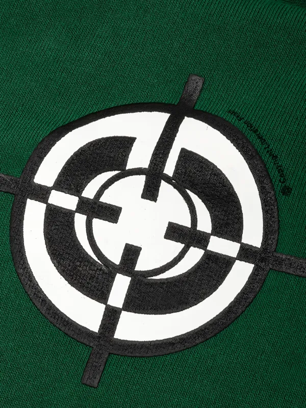 Readymade CLF target-logo Hoodie | Green | FARFETCH