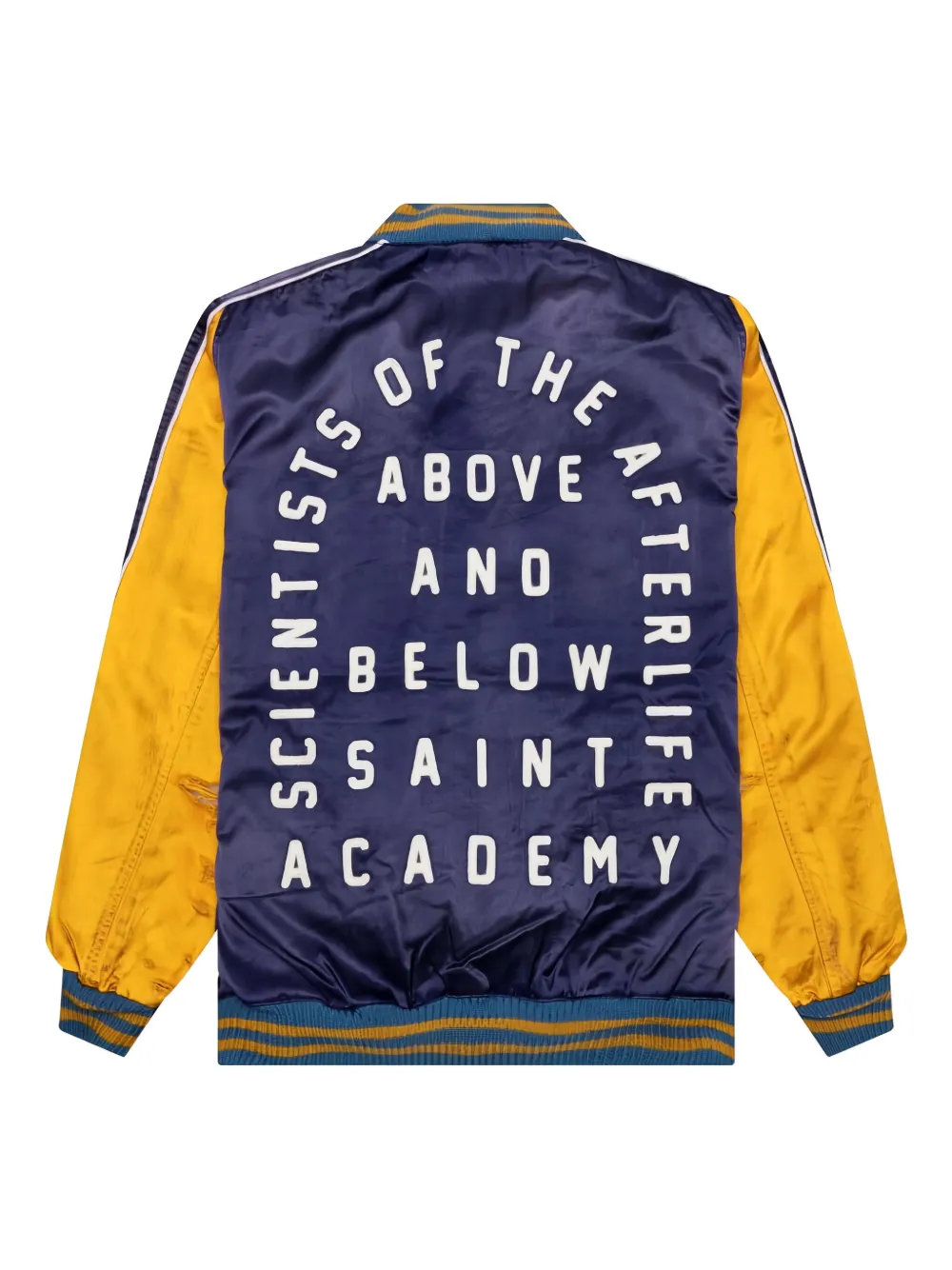 SAINT MXXXXXX satin-panel bomber jacket | Bomber Jackets | Image 2