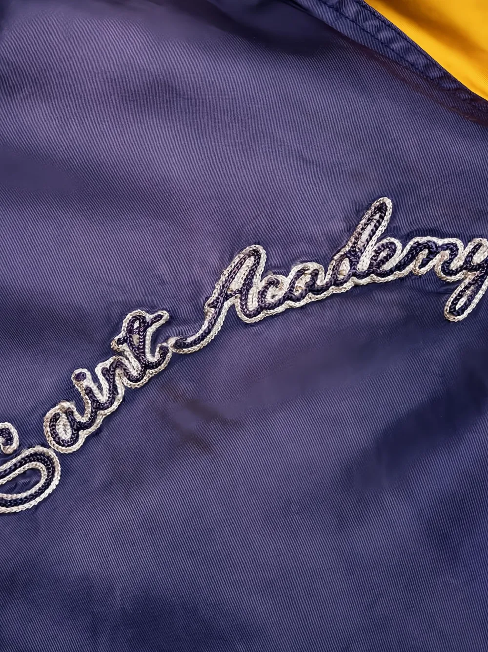 SAINT MXXXXXX Bomberjack met satijnen vlak Blauw