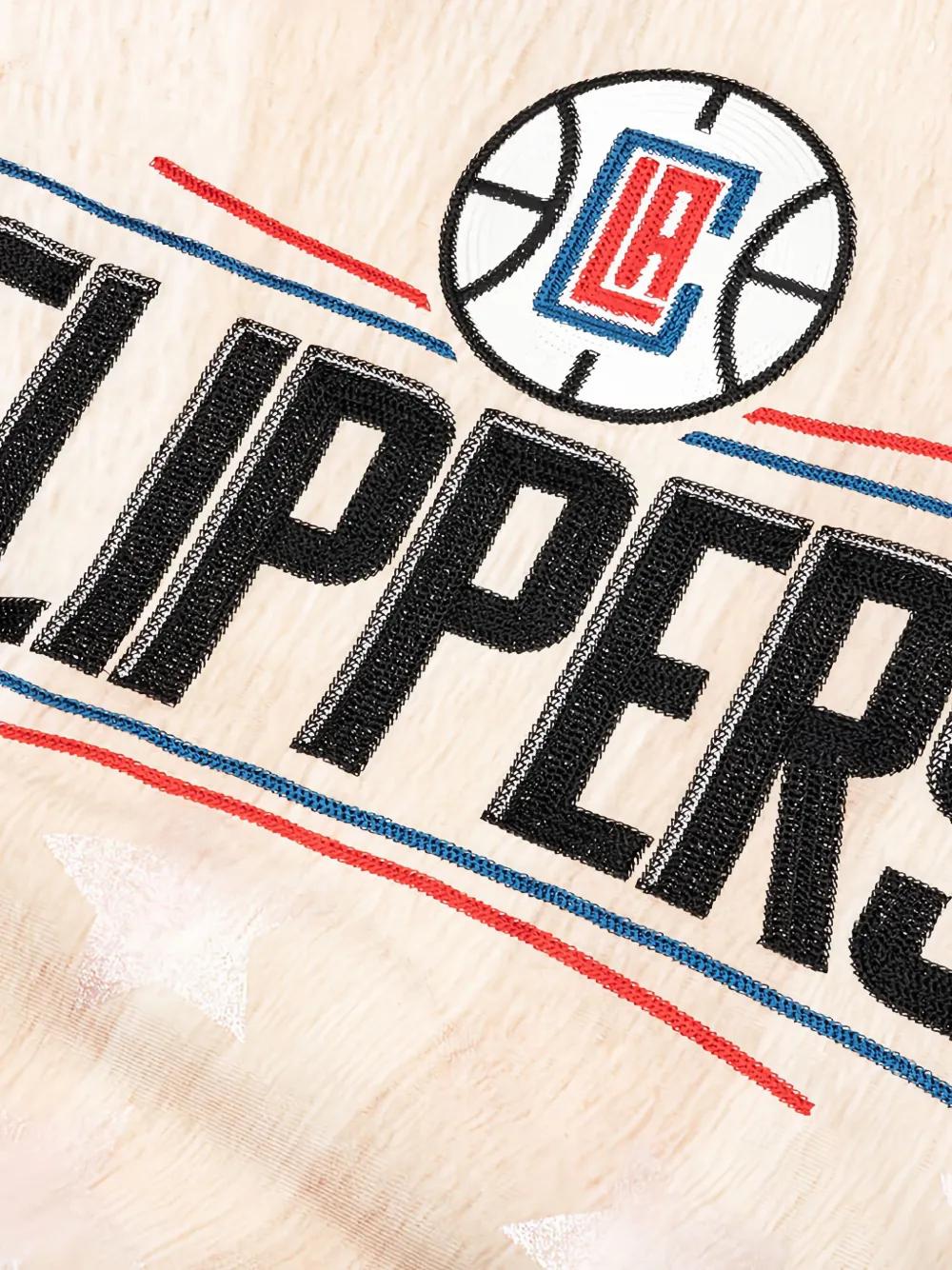 Advisory Board Crystals x LA Clippers hoodie met logoprint Beige