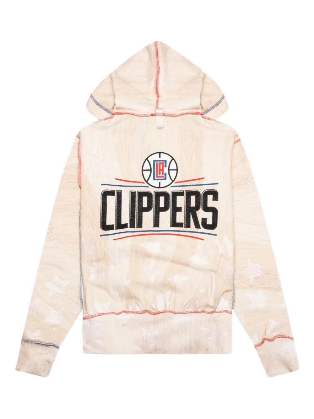 Advisory Board Crystals x LA Clippers hoodie met logoprint Beige