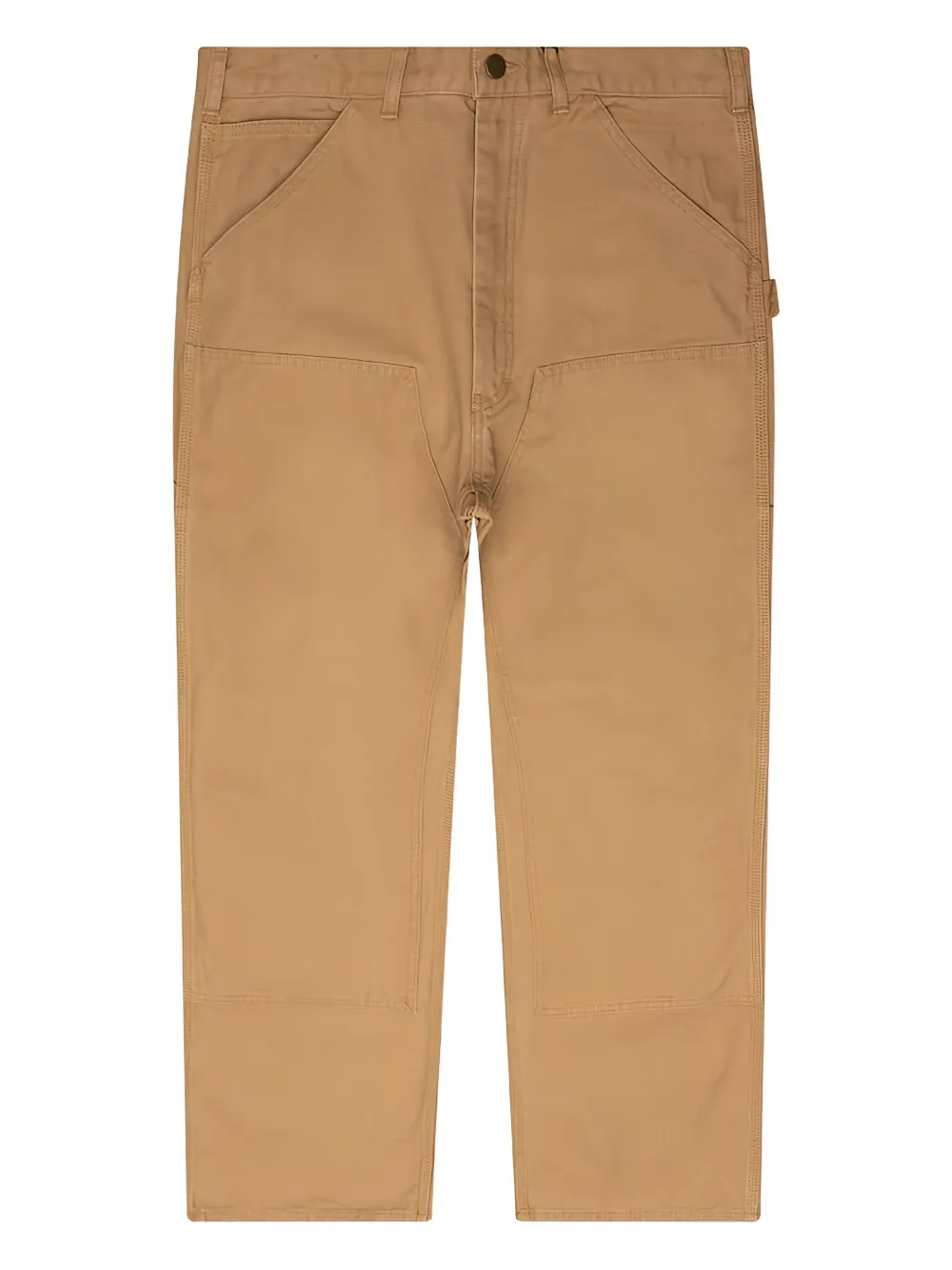 SOUTH2 WEST8 double-knee painter trousers | Brown | Image 1