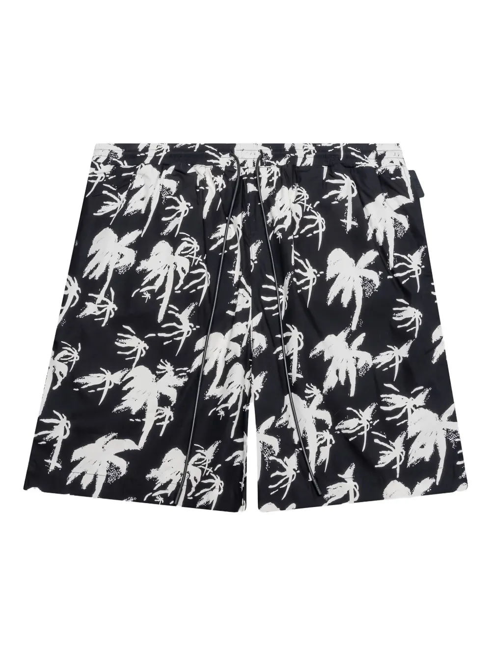 RTA palm-tree print shorts - ブラック RTA palm-tree print shorts - ブラック
