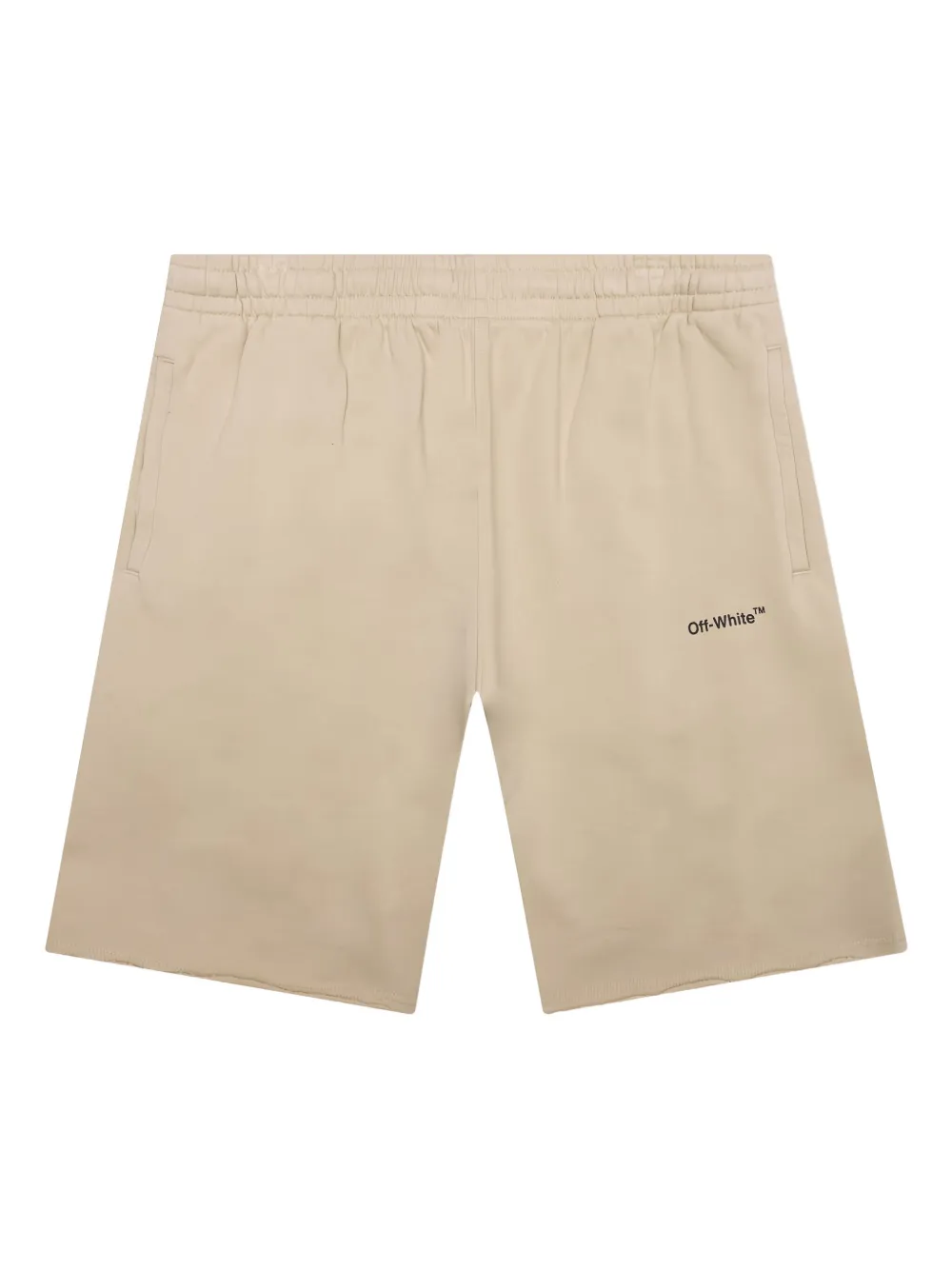 Off-White Caravaggio Diag shorts - ニュートラル Off-White Caravaggio Diag shorts - ニュートラル