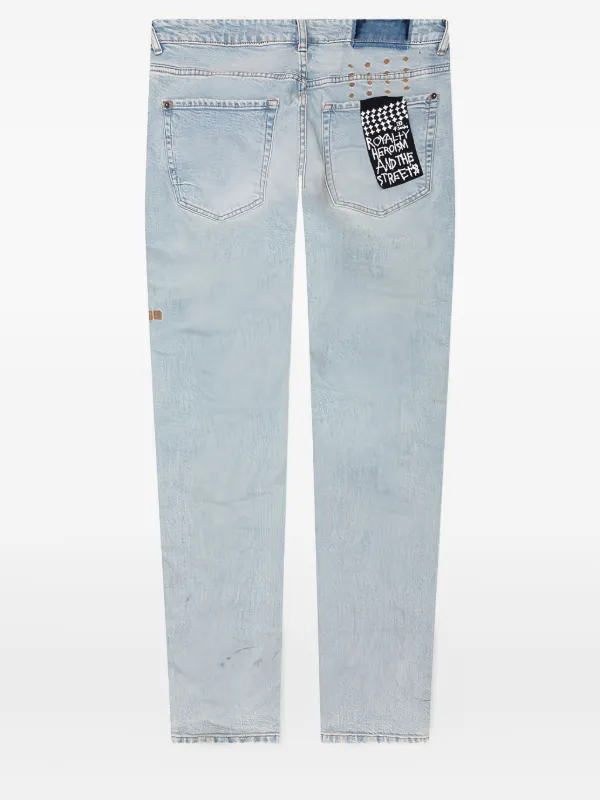 Ksubi ロゴ ジーンズ | ブルー | FARFETCH JP
