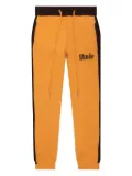 RHUDE knit side-stripe sweatpants - Yellow