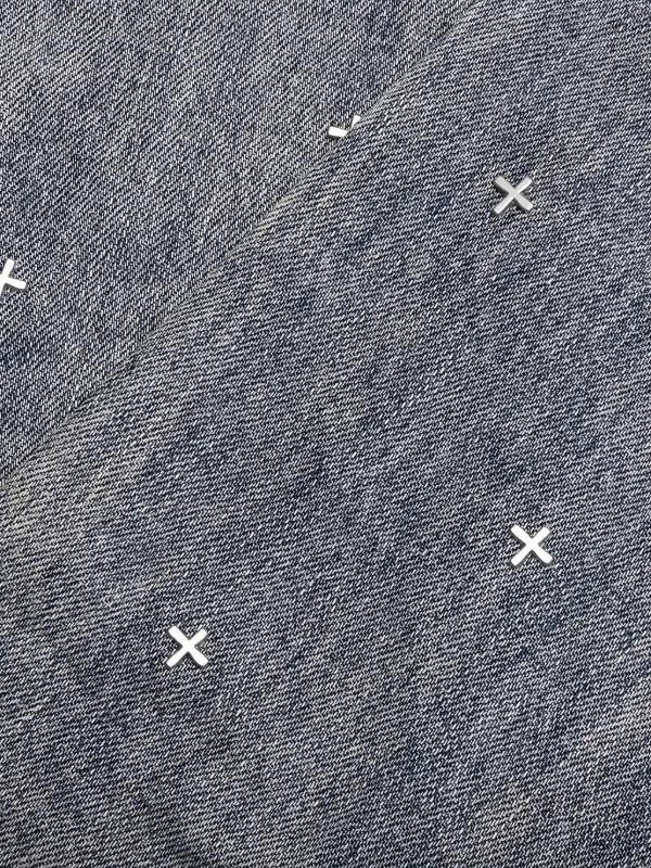 ルビ Ksubi Van Winkle cross-embellished Denim Jeans | Blue | FARFETCH
