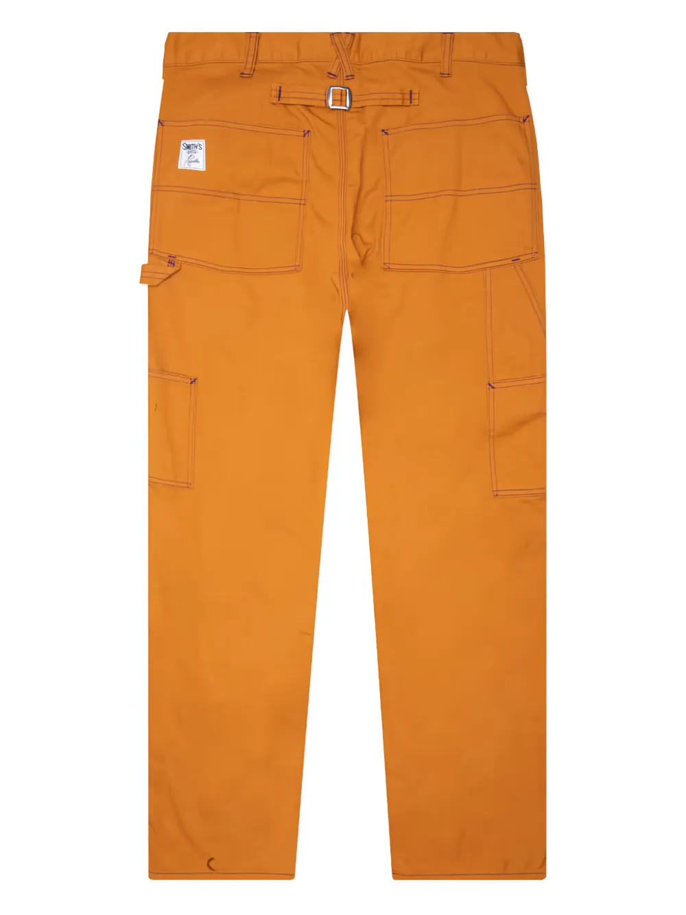 Needles x Smith's twill broek met geborduurde vlinder Oranje